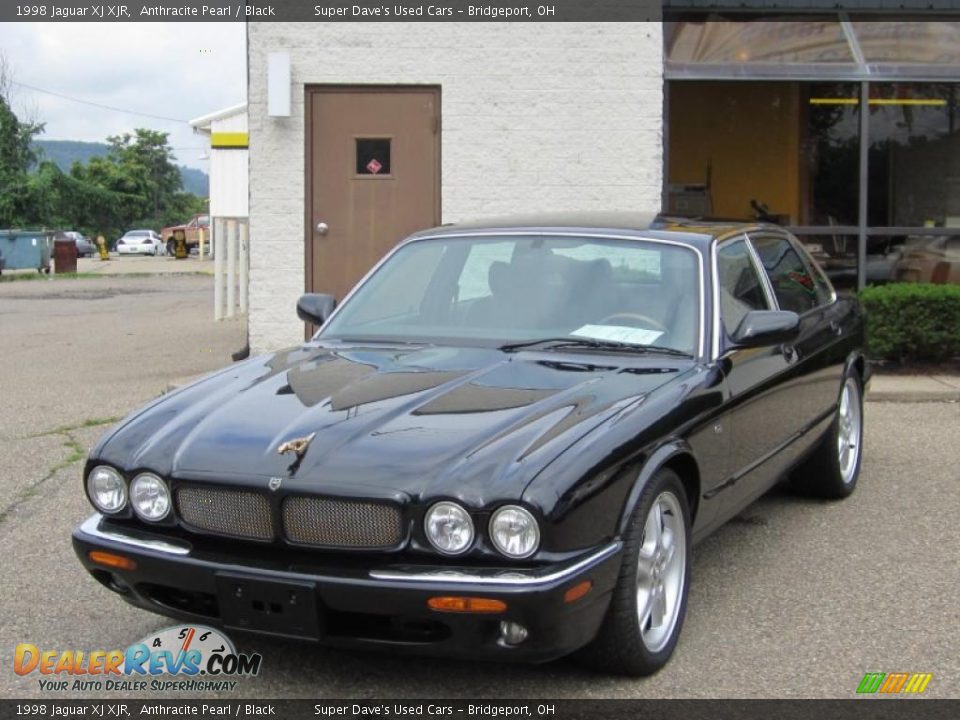 1998 Jaguar XJ XJR Anthracite Pearl / Black Photo #11
