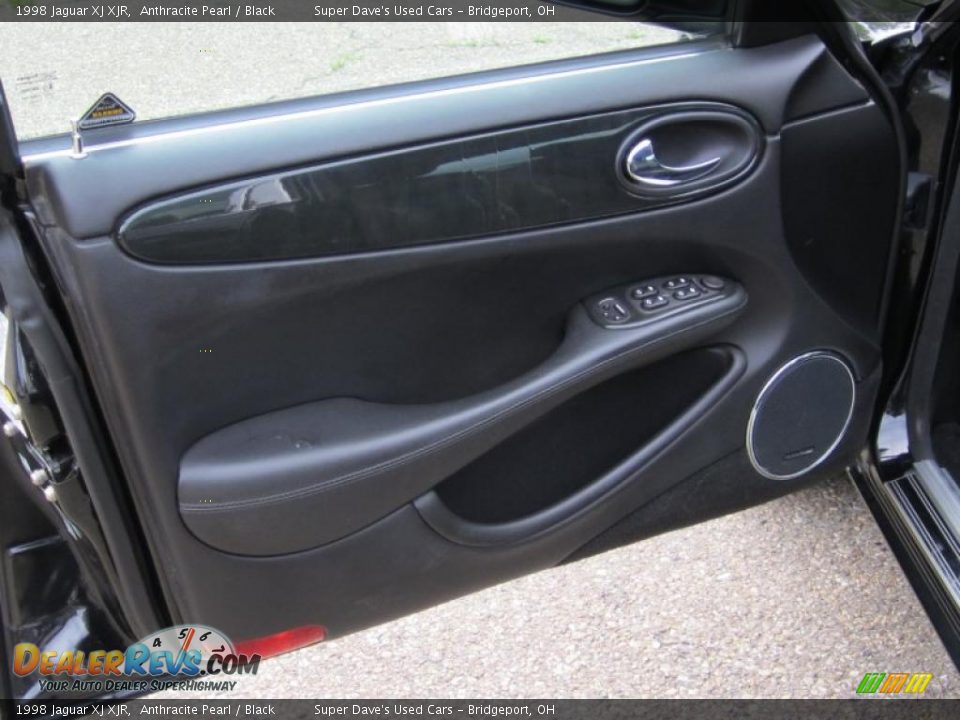 1998 Jaguar XJ XJR Anthracite Pearl / Black Photo #14