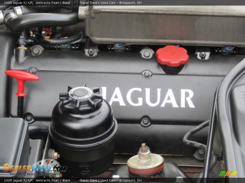 1998 Jaguar XJ XJR Anthracite Pearl / Black Photo #26