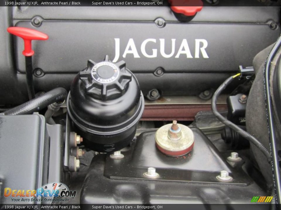 1998 Jaguar XJ XJR Anthracite Pearl / Black Photo #31