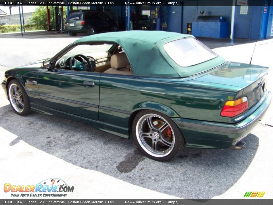 Green bmw convertible #1