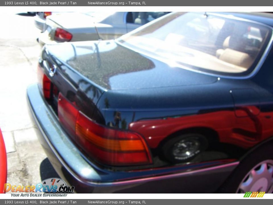 1993 Lexus LS 400 Black Jade Pearl / Tan Photo #5