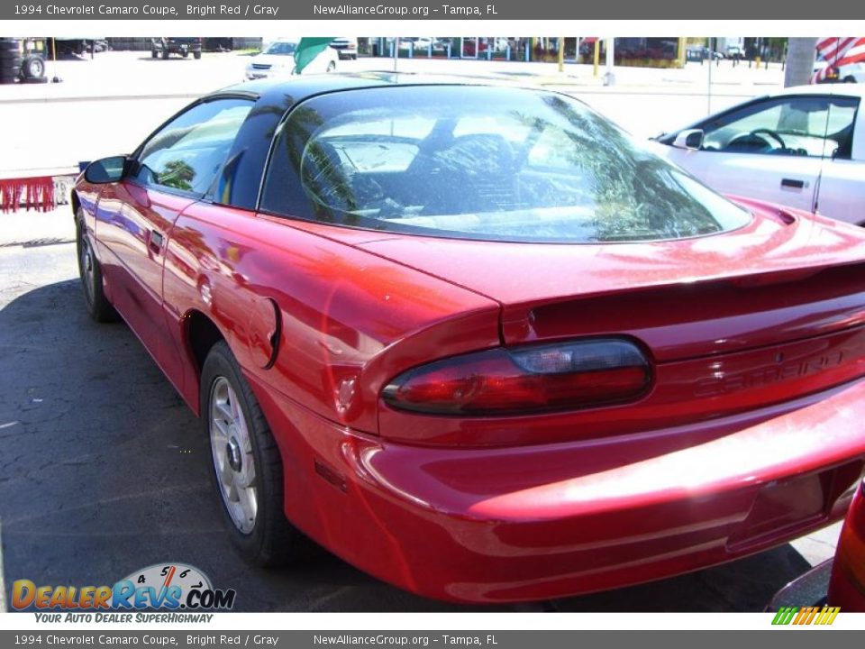 1994 Chevrolet Camaro Coupe Bright Red / Gray Photo #6
