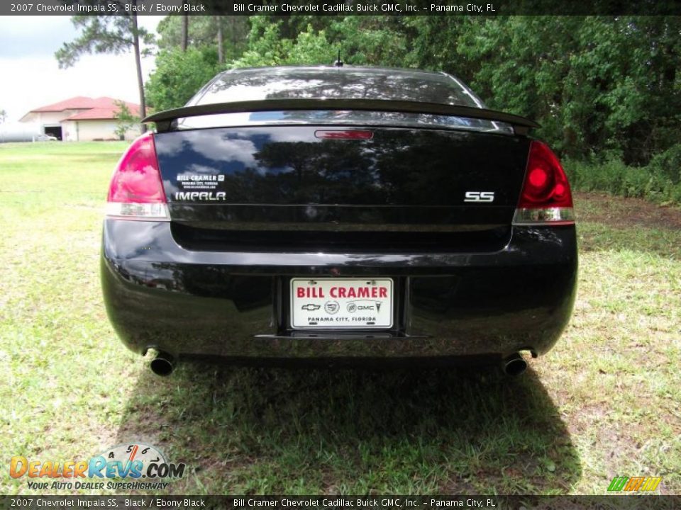 2007 Chevrolet Impala SS Black / Ebony Black Photo #3