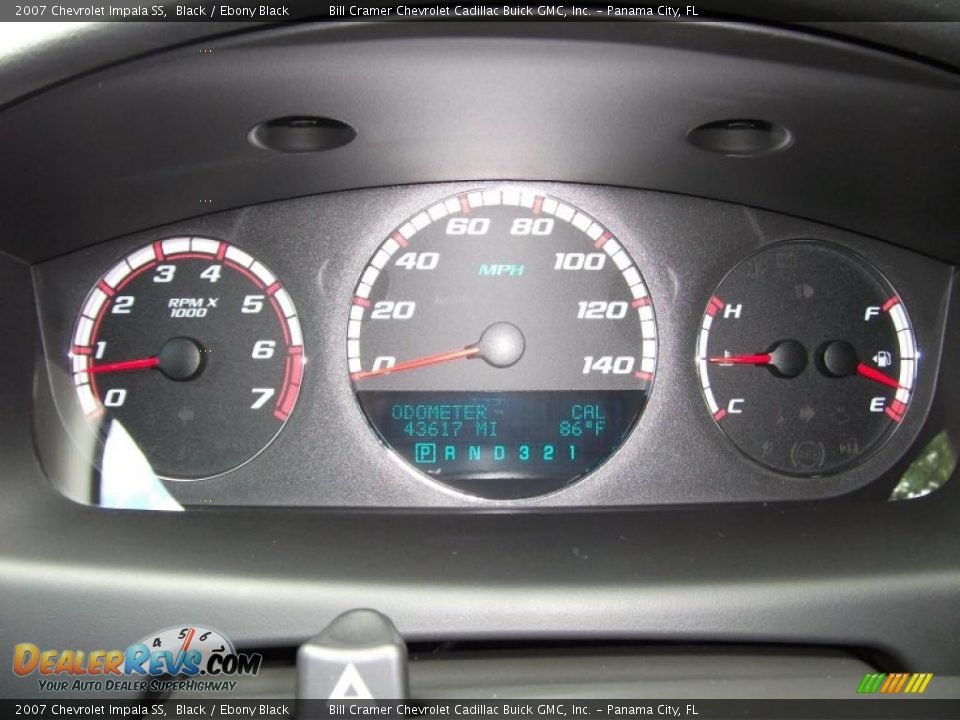 2007 Chevrolet Impala SS Black / Ebony Black Photo #5