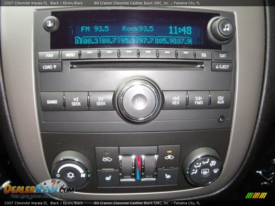 2007 Chevrolet Impala SS Black / Ebony Black Photo #10
