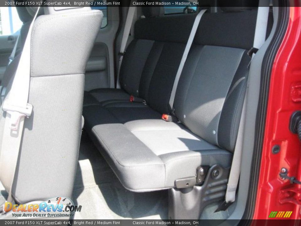 2007 Ford F150 XLT SuperCab 4x4 Bright Red / Medium Flint Photo #13