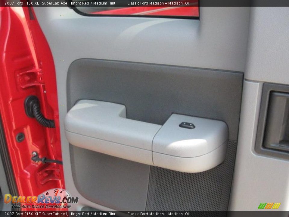 2007 Ford F150 XLT SuperCab 4x4 Bright Red / Medium Flint Photo #14