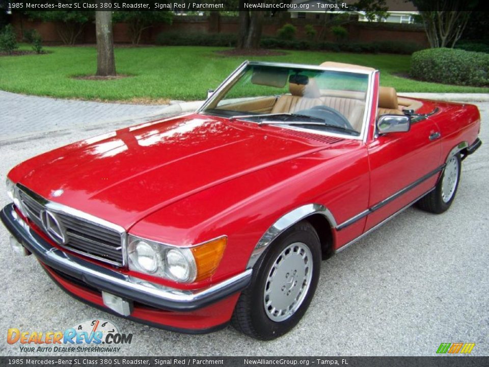 1985 Red mercedes convertible #7