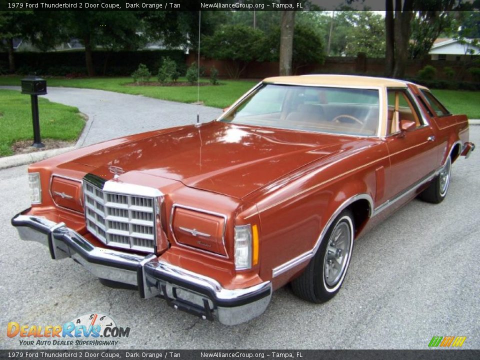 1979 Ford Thunderbird 2 Door Coupe Dark Orange / Tan Photo #1