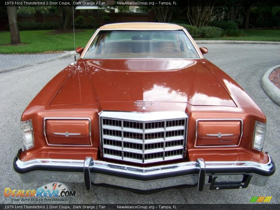 1979 Ford Thunderbird 2 Door Coupe Dark Orange / Tan Photo #2