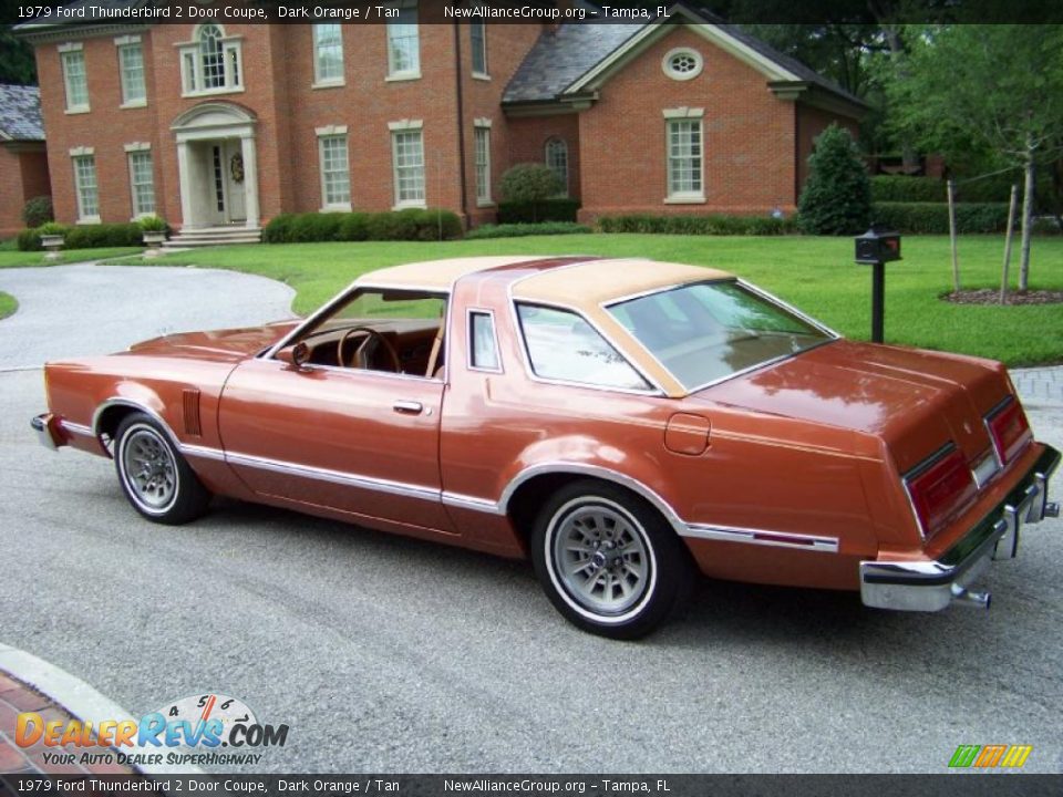 1979 Ford Thunderbird 2 Door Coupe Dark Orange / Tan Photo #10