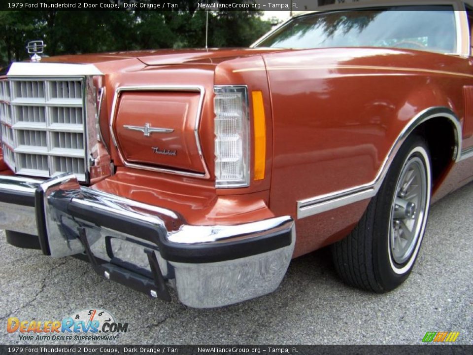 1979 Ford Thunderbird 2 Door Coupe Dark Orange / Tan Photo #14