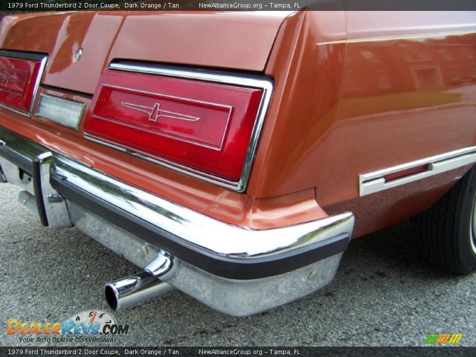 1979 Ford Thunderbird 2 Door Coupe Dark Orange / Tan Photo #16
