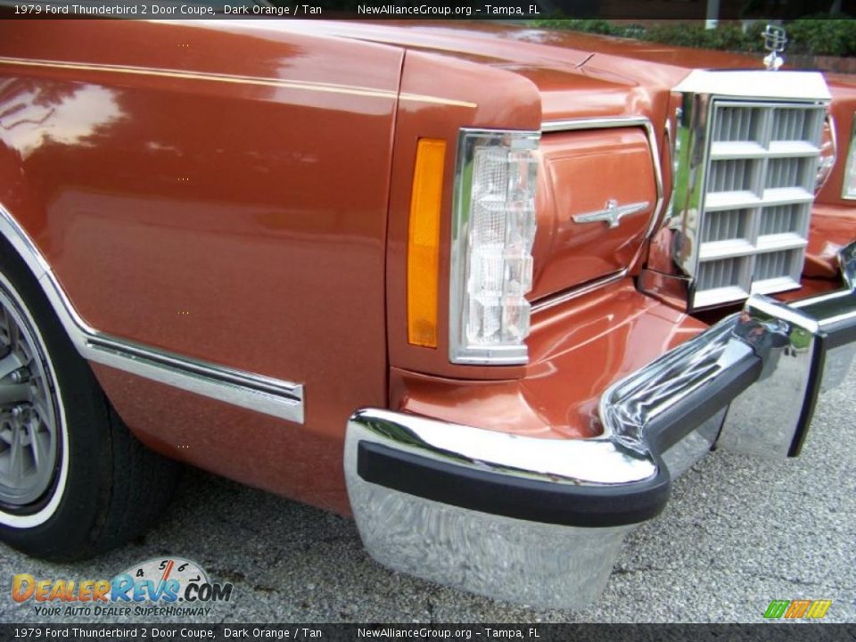 1979 Ford Thunderbird 2 Door Coupe Dark Orange / Tan Photo #17