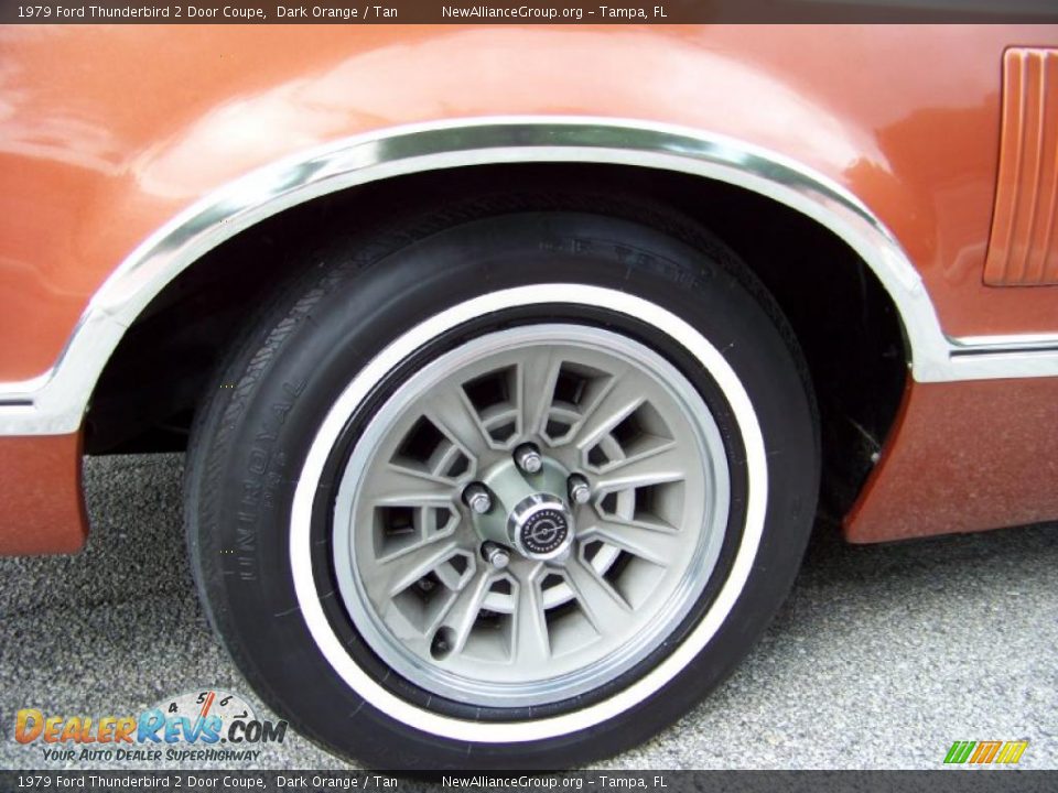 1979 Ford Thunderbird 2 Door Coupe Dark Orange / Tan Photo #18