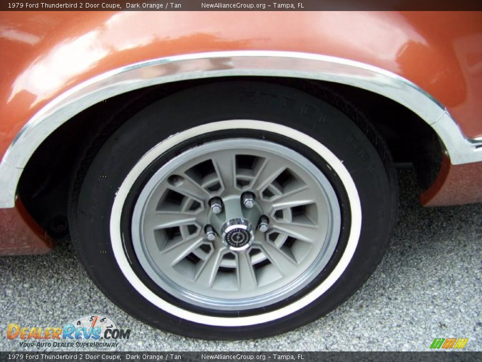 1979 Ford Thunderbird 2 Door Coupe Dark Orange / Tan Photo #19