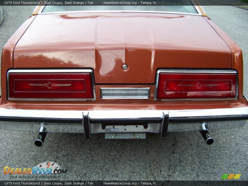 1979 Ford Thunderbird 2 Door Coupe Dark Orange / Tan Photo #20