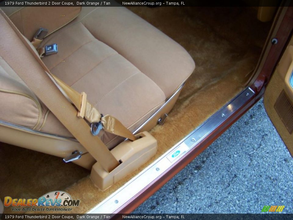 1979 Ford Thunderbird 2 Door Coupe Dark Orange / Tan Photo #23