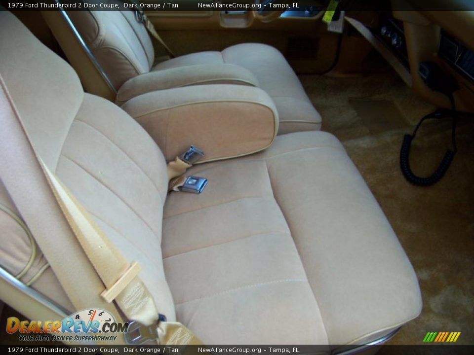 1979 Ford Thunderbird 2 Door Coupe Dark Orange / Tan Photo #24