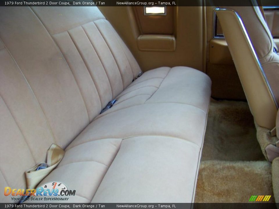 1979 Ford Thunderbird 2 Door Coupe Dark Orange / Tan Photo #28
