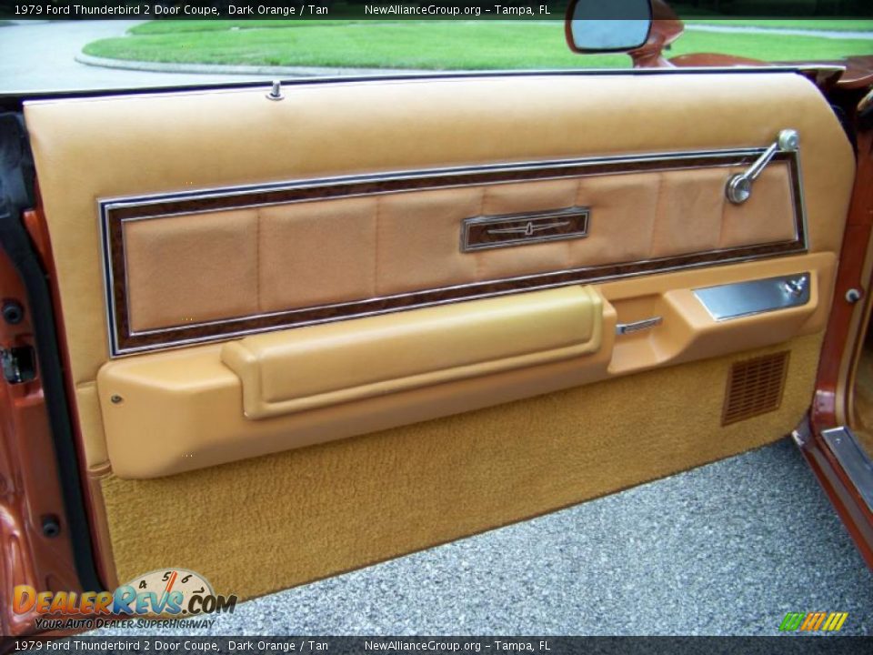 1979 Ford Thunderbird 2 Door Coupe Dark Orange / Tan Photo #29