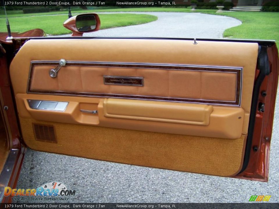 1979 Ford Thunderbird 2 Door Coupe Dark Orange / Tan Photo #30