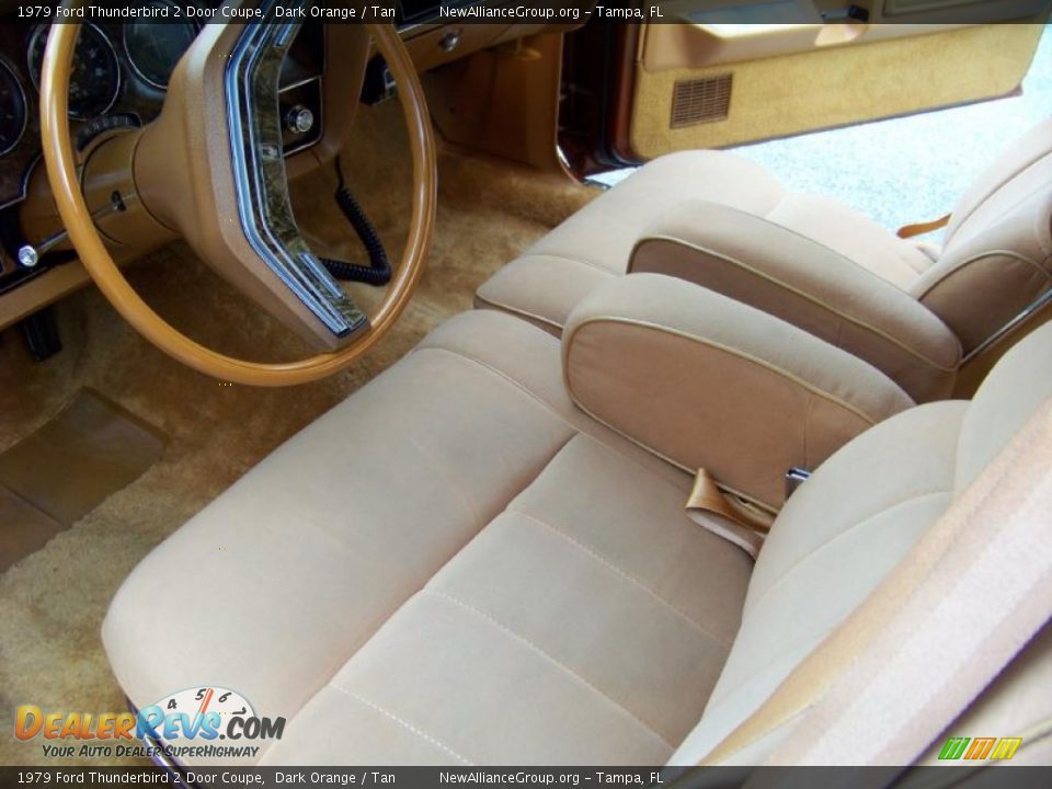 1979 Ford Thunderbird 2 Door Coupe Dark Orange / Tan Photo #31