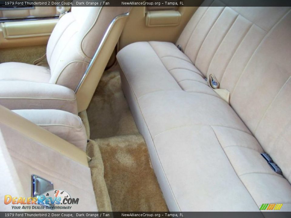 1979 Ford Thunderbird 2 Door Coupe Dark Orange / Tan Photo #34