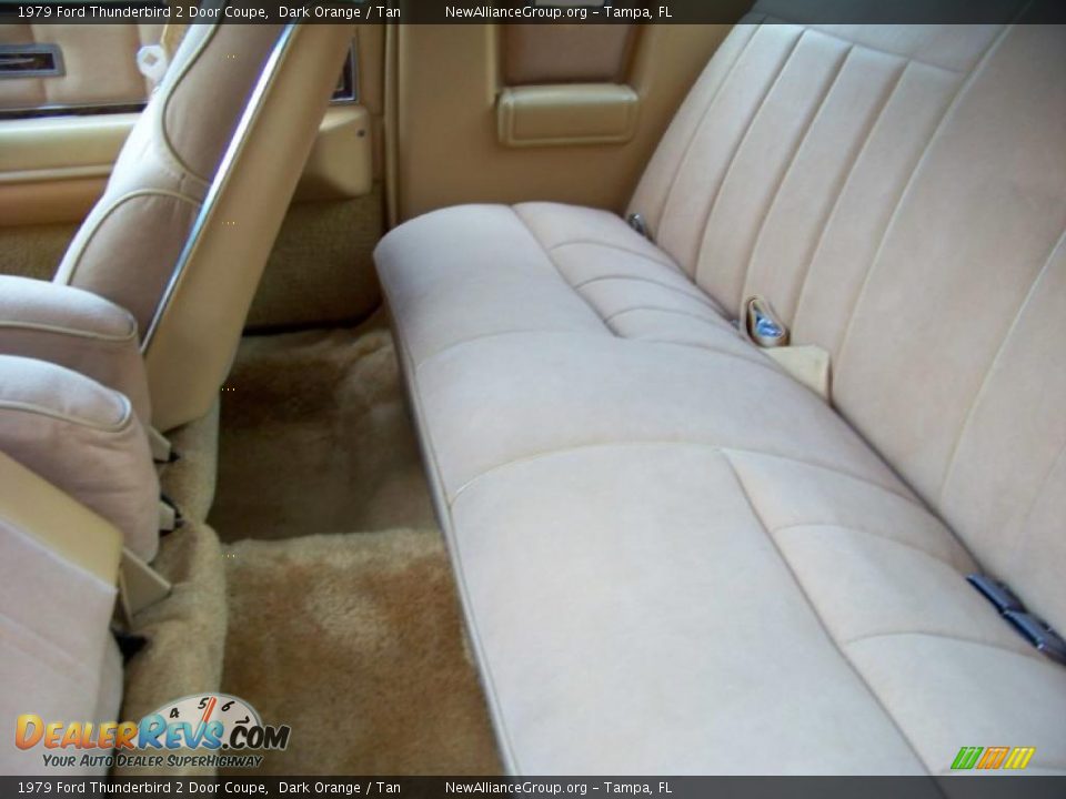 1979 Ford Thunderbird 2 Door Coupe Dark Orange / Tan Photo #35