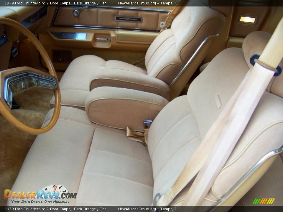 1979 Ford Thunderbird 2 Door Coupe Dark Orange / Tan Photo #36