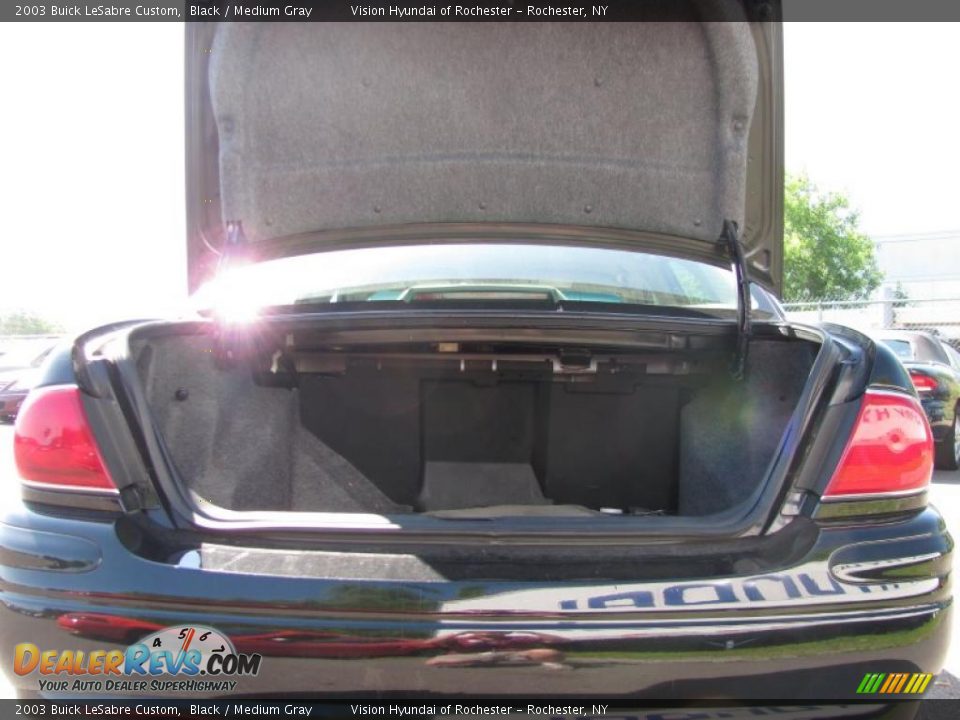 2003 Buick LeSabre Custom Black / Medium Gray Photo #6