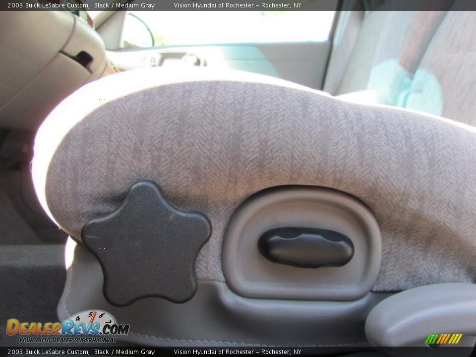 2003 Buick LeSabre Custom Black / Medium Gray Photo #9