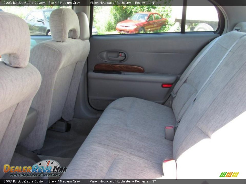 2003 Buick LeSabre Custom Black / Medium Gray Photo #19