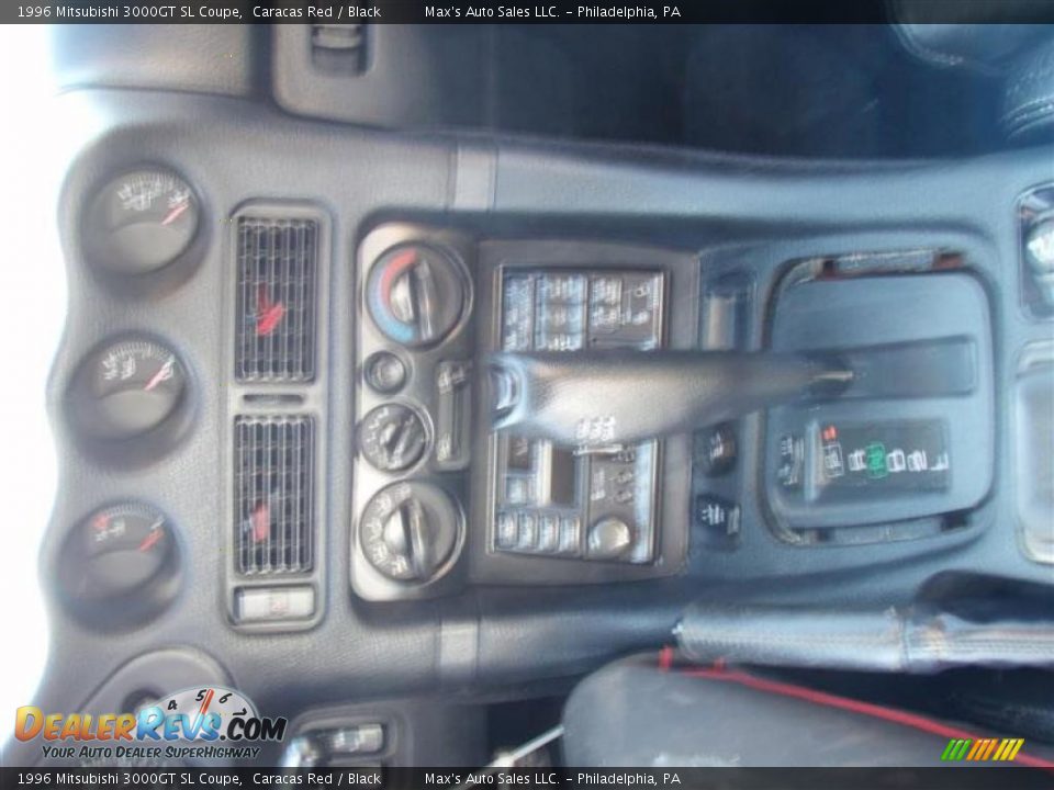 1996 Mitsubishi 3000GT SL Coupe Caracas Red / Black Photo #15