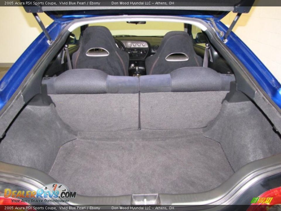 2005 Acura RSX Sports Coupe Vivid Blue Pearl / Ebony Photo #9
