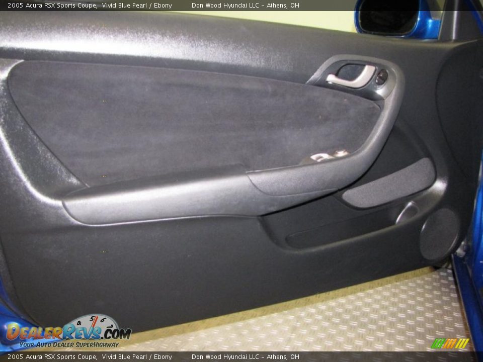 2005 Acura RSX Sports Coupe Vivid Blue Pearl / Ebony Photo #15