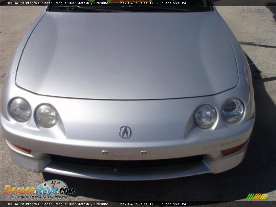 2000 Acura Integra LS Sedan Vogue Silver Metallic / Graphite Photo #14