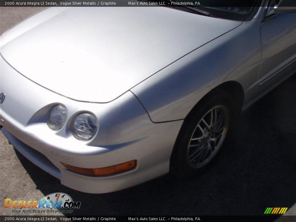 2000 Acura Integra LS Sedan Vogue Silver Metallic / Graphite Photo #15