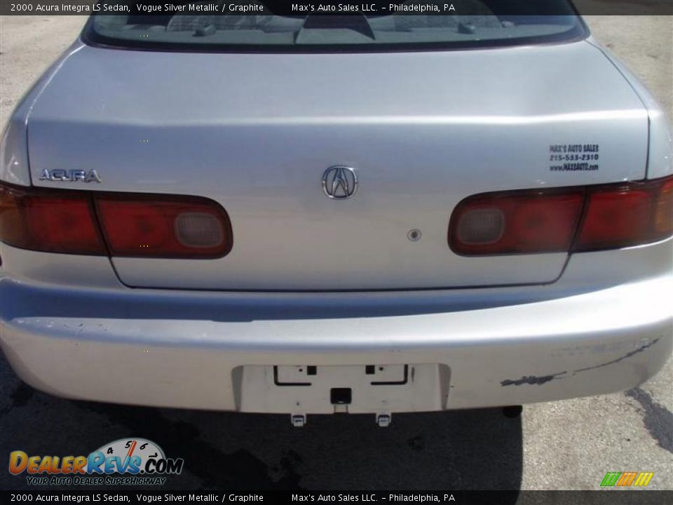2000 Acura Integra LS Sedan Vogue Silver Metallic / Graphite Photo #18