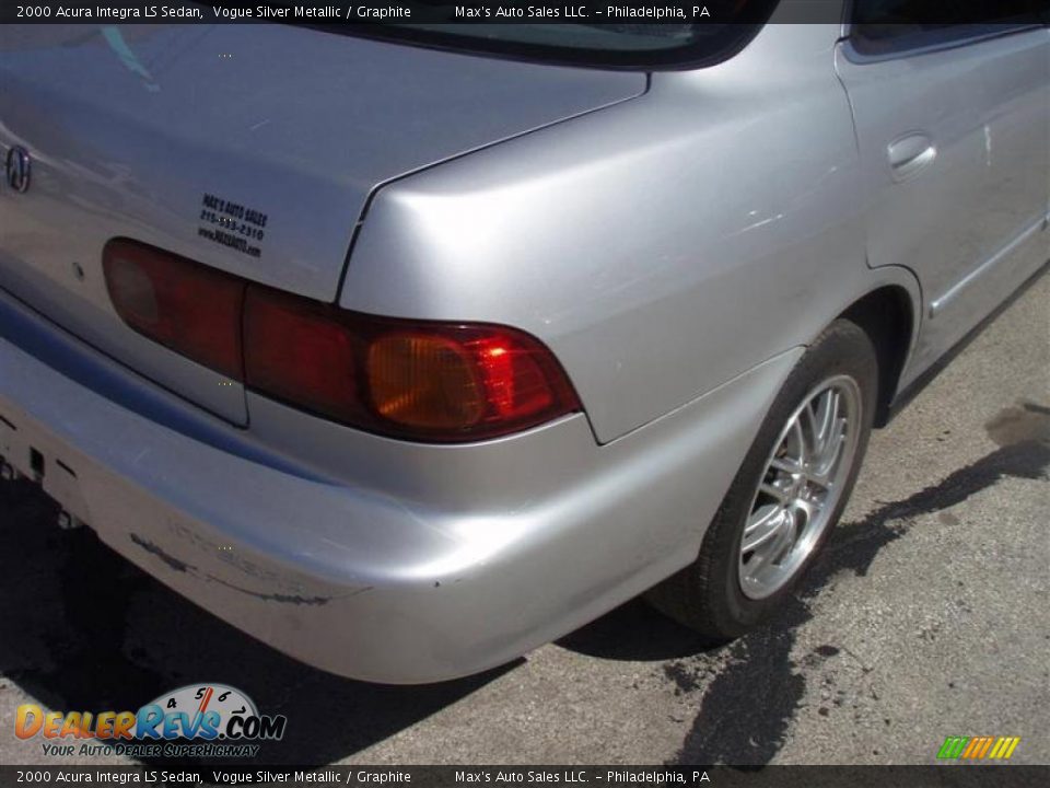 2000 Acura Integra LS Sedan Vogue Silver Metallic / Graphite Photo #19