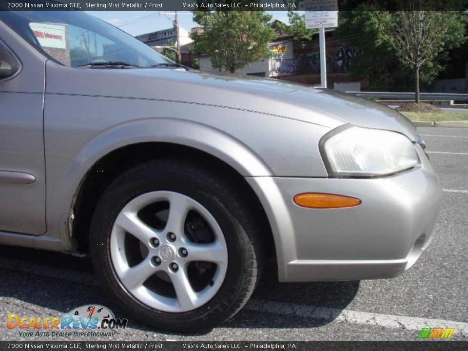 2000 Nissan Maxima GLE Sterling Mist Metallic / Frost Photo #27