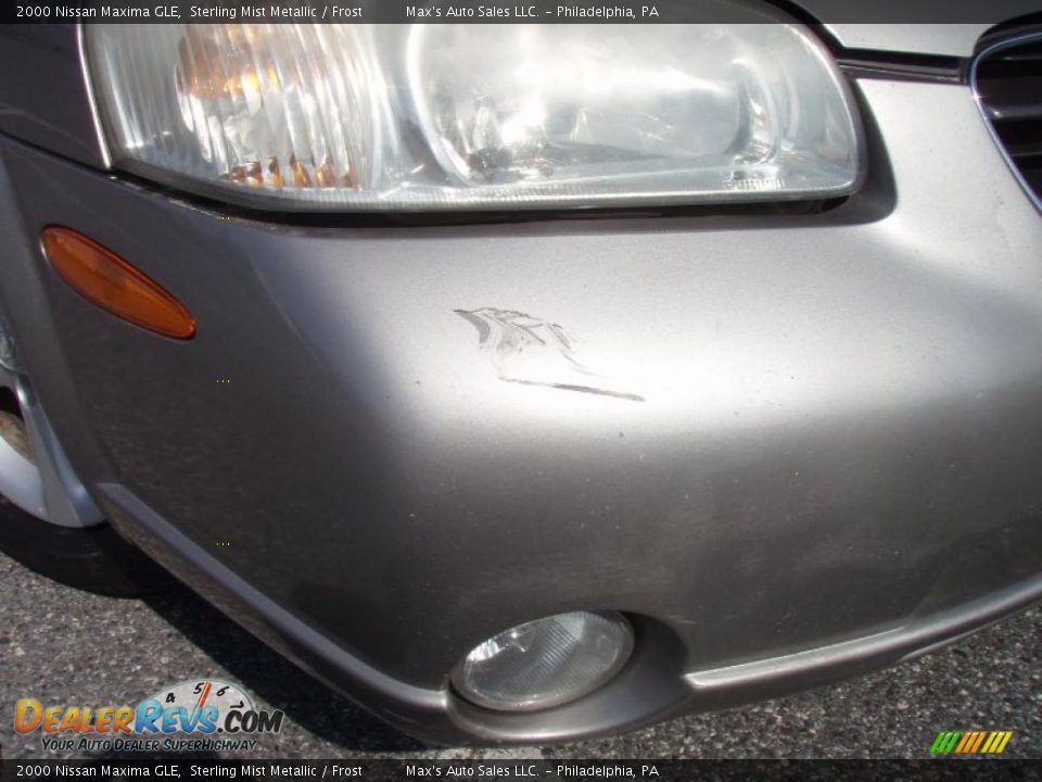 2000 Nissan Maxima GLE Sterling Mist Metallic / Frost Photo #31