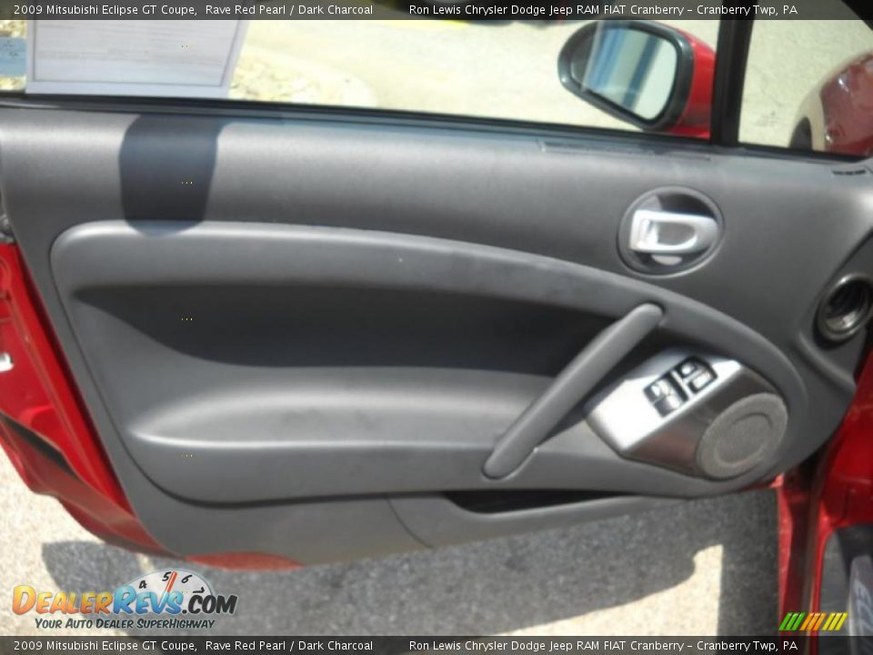 2009 Mitsubishi Eclipse GT Coupe Rave Red Pearl / Dark Charcoal Photo #6