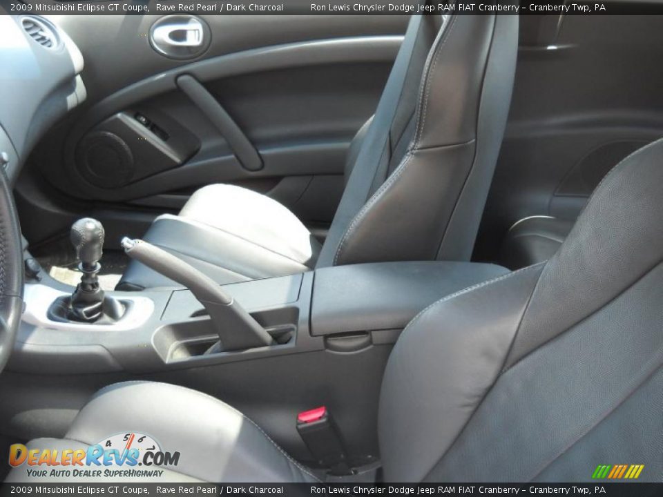2009 Mitsubishi Eclipse GT Coupe Rave Red Pearl / Dark Charcoal Photo #8