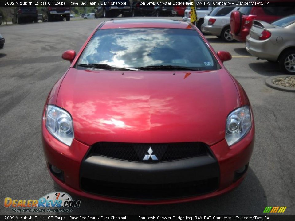 2009 Mitsubishi Eclipse GT Coupe Rave Red Pearl / Dark Charcoal Photo #19