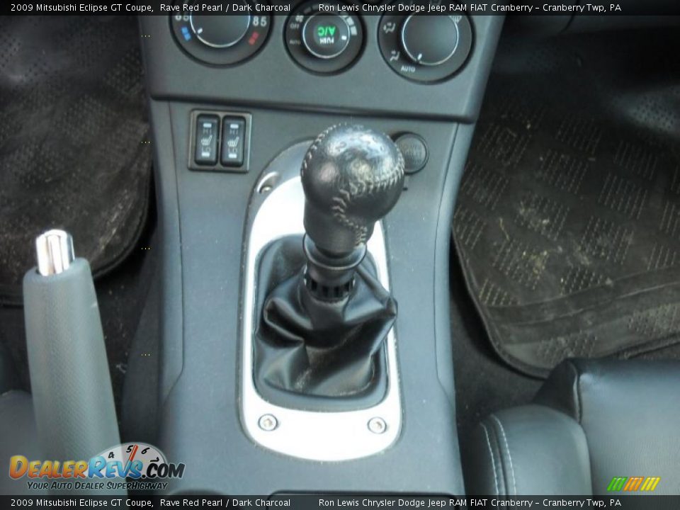 2009 Mitsubishi Eclipse GT Coupe Rave Red Pearl / Dark Charcoal Photo #23