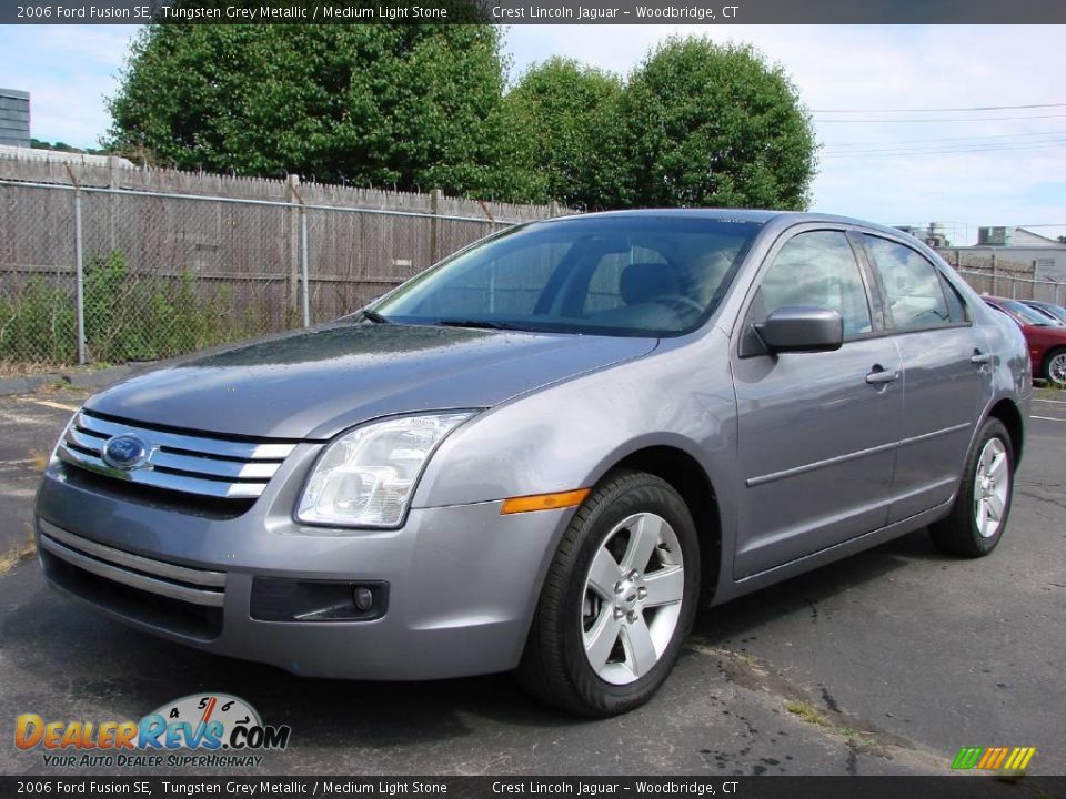 2006 Ford Fusion SE Tungsten Grey Metallic / Medium Light Stone Photo #1