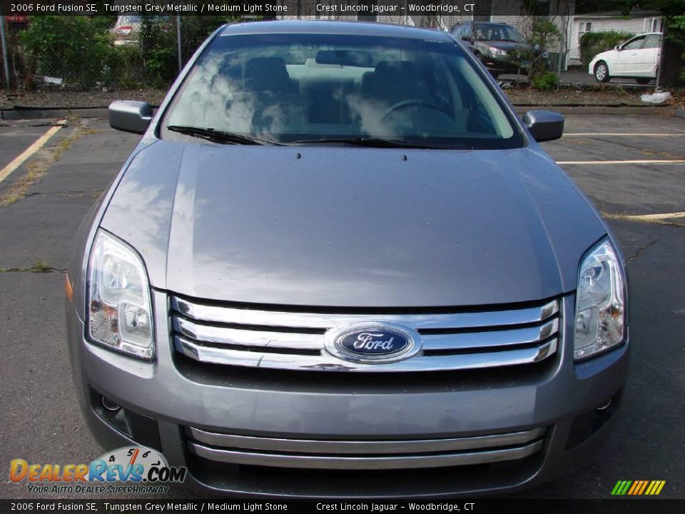 2006 Ford Fusion SE Tungsten Grey Metallic / Medium Light Stone Photo #7