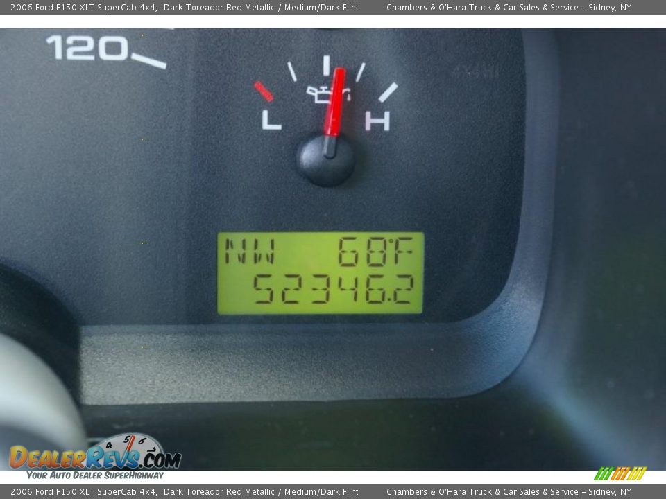 2006 Ford F150 XLT SuperCab 4x4 Dark Toreador Red Metallic / Medium/Dark Flint Photo #3